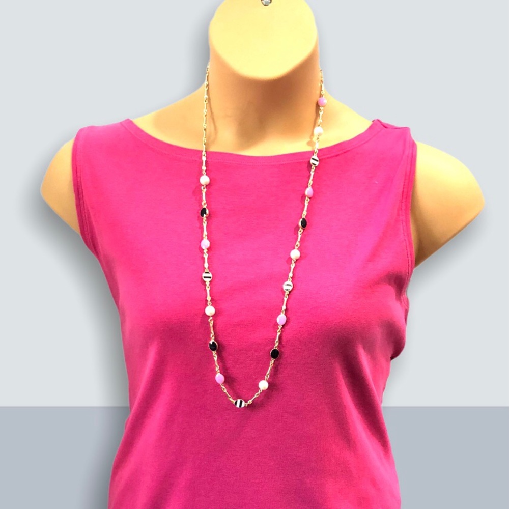 SOLD Watermelon Colored Pima Bateau-Neck Tank